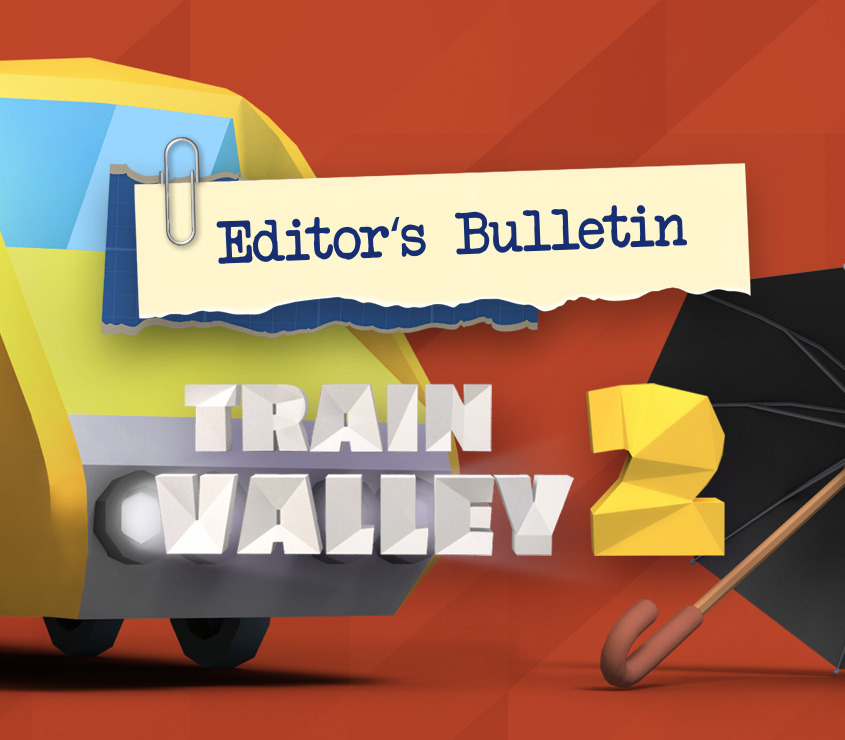 Train Valley 2 - Editor's Bulletin DLC PC Steam CD Key Logo
