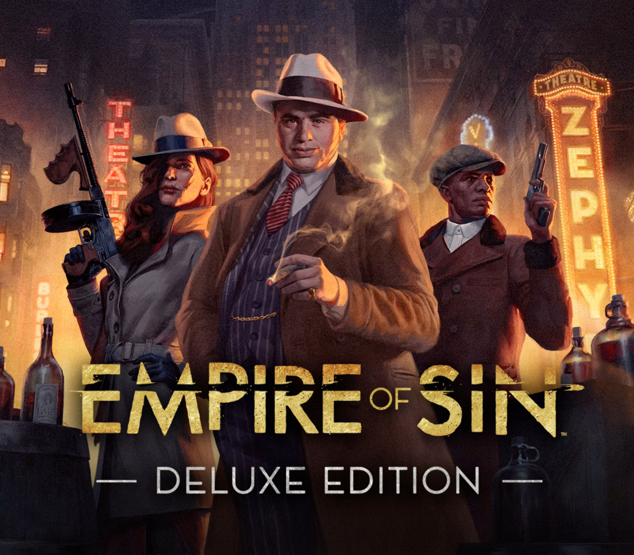 Empire of Sin Deluxe Edition EU Steam CD Key Logo