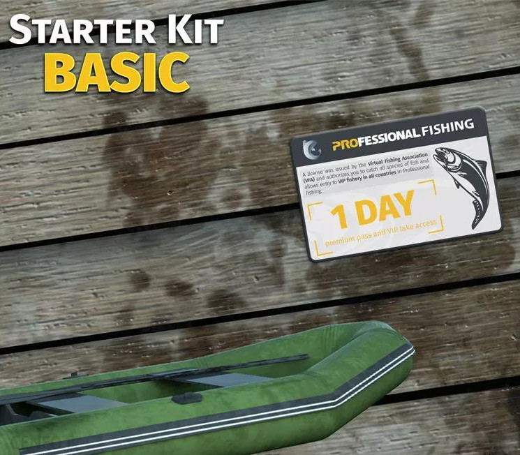 Professional Fishing - Starter Kit Basic DLC Steam CD Key Logo