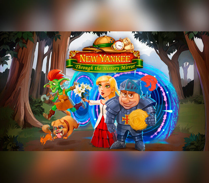 New Yankee Through the History Mirror PC Steam CD Key Logo