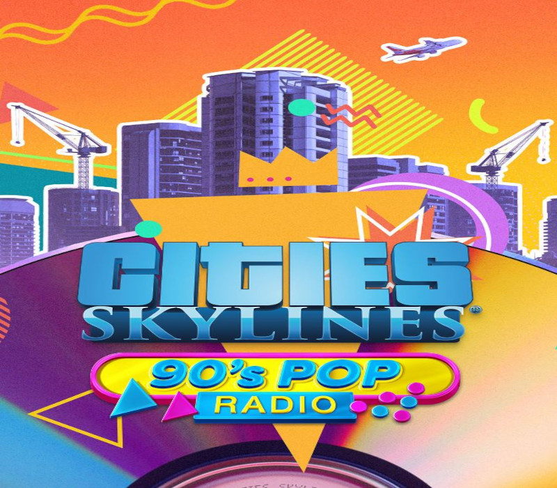 Cities: Skylines - 90's Pop Radio DLC PC Steam CD Key Logo