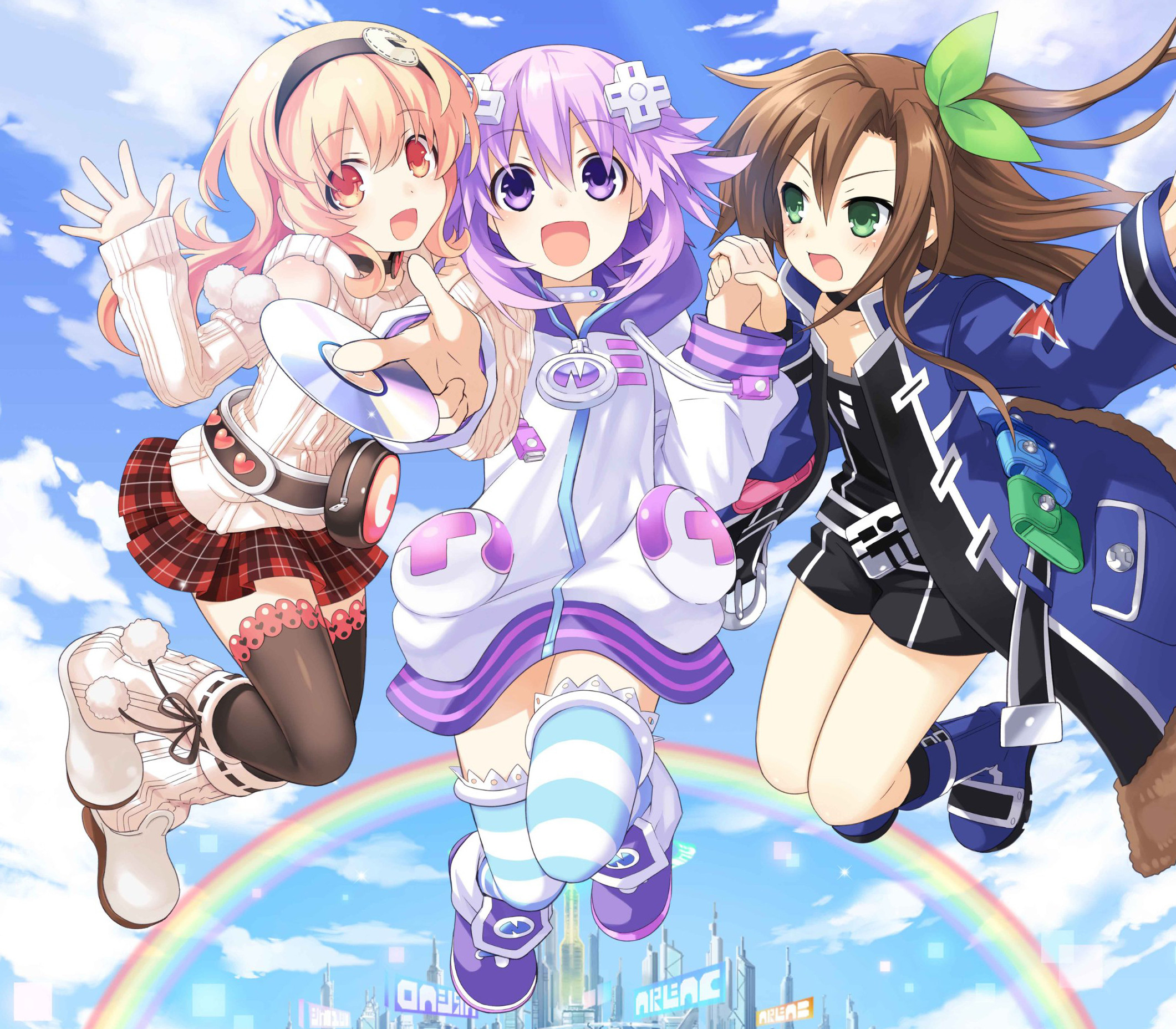 Hyperdimension Neptunia Re;Birth1 Deluxe Edition Bundle Steam CD Key Logo