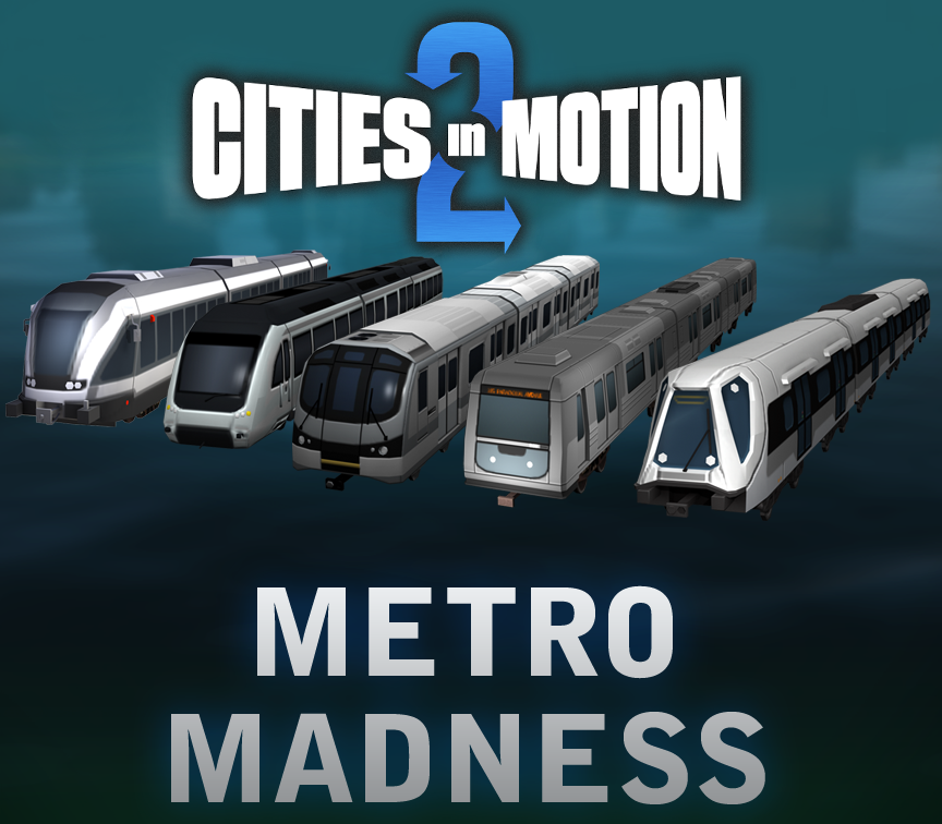 Cities in Motion 2 - Metro Madness DLC Steam CD Key Logo