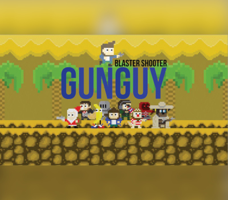 Blaster Shooter GunGuy! PC Steam CD Key Logo