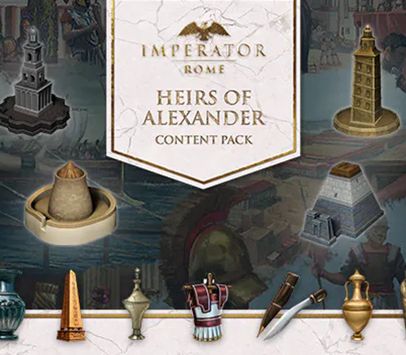 Imperator: Rome - Heirs of Alexander Content Pack DLC Steam CD Key Logo