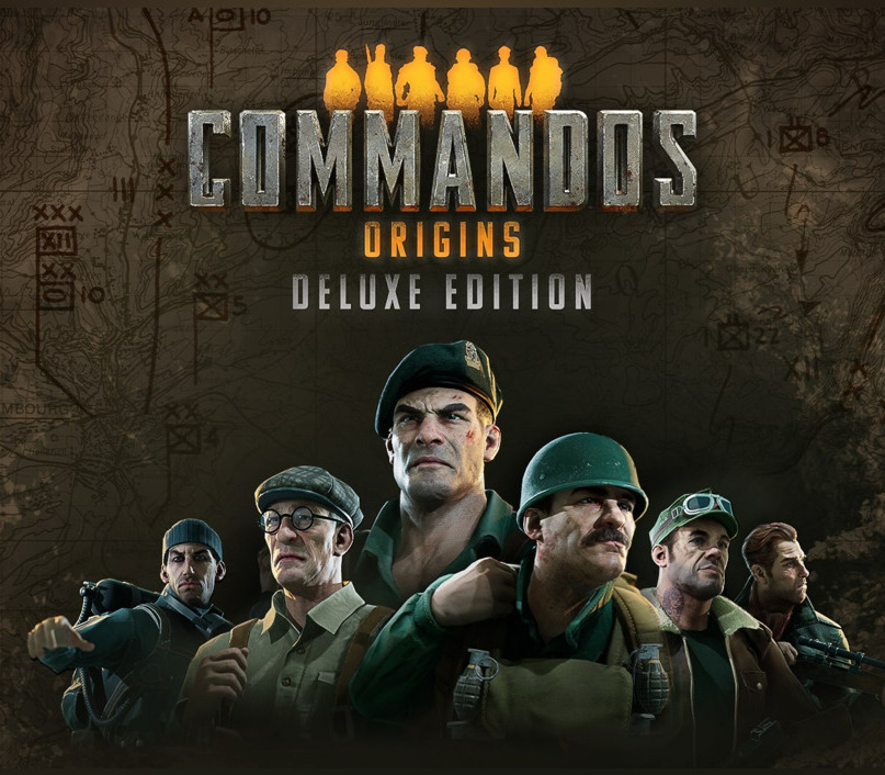 Commandos: Origins Deluxe Edition RoW PC Steam CD Key Logo