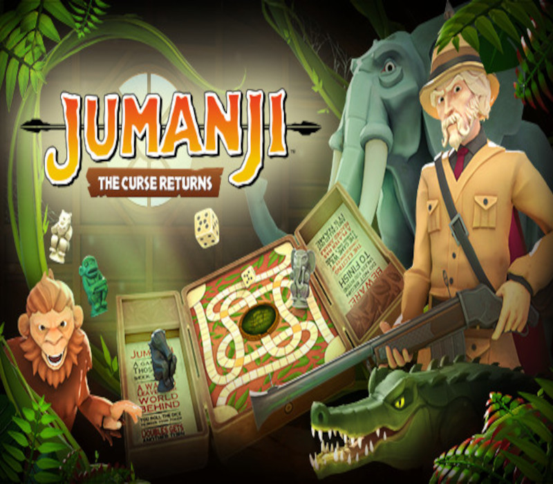 JUMANJI: The Curse Returns PC Steam CD Key Logo