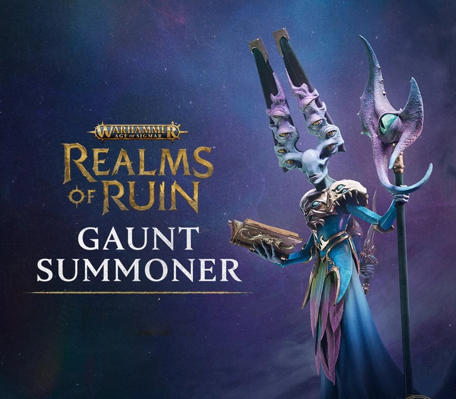 Warhammer Age of Sigmar: Realms of Ruin - Gaunt Summoner DLC PC Steam CD Key Logo