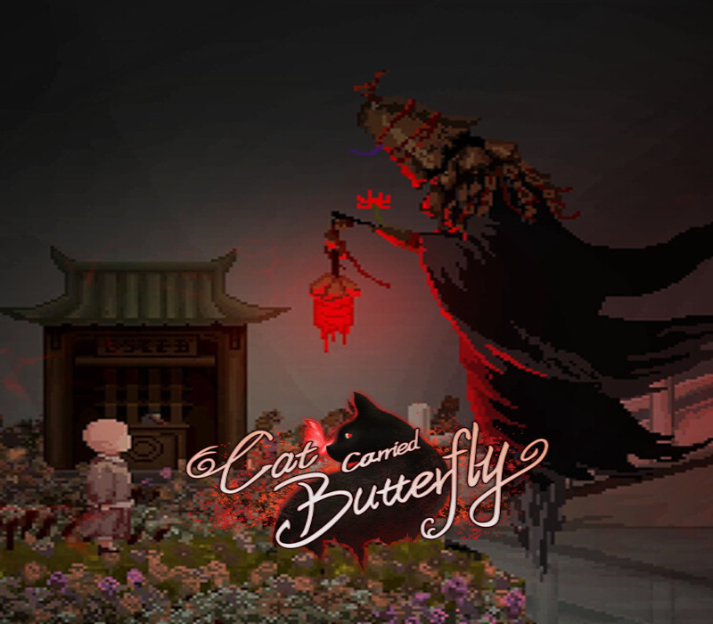 Cat carried Butterfly PC Steam CD Key Logo