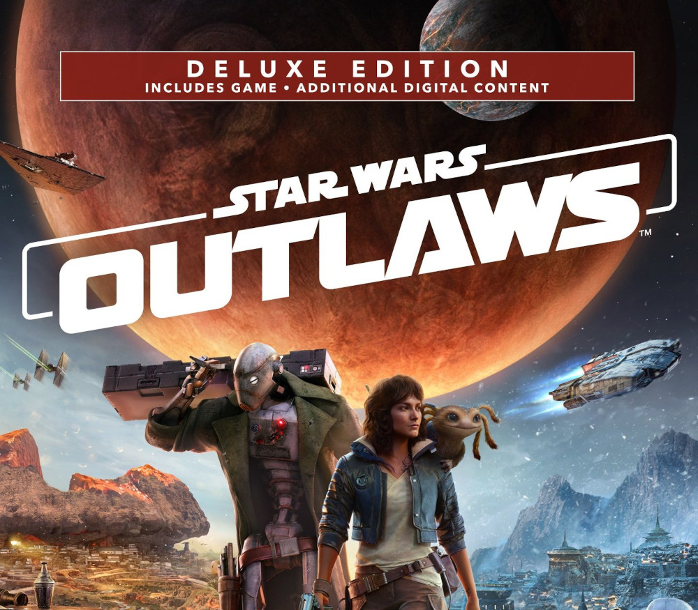 Star Wars Outlaws: Deluxe Edition EU PC Ubisoft CD Key Logo