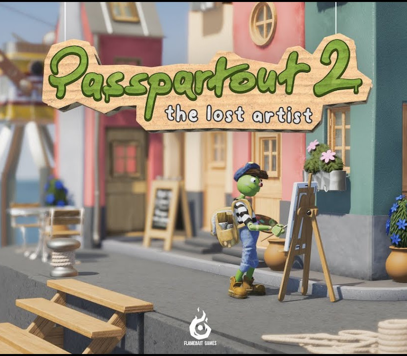 Passpartout 2: The Lost Artist Steam CD Key Logo