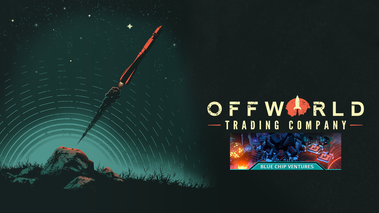 Offworld Trading Company - Blue Chip Ventures DLC PC Steam CD Key Logo
