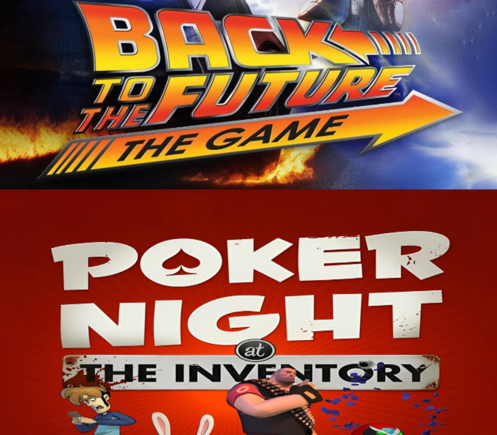 Poker Night at the Inventory + Back to the Future: The Game Bundle PC Steam CD Key Logo