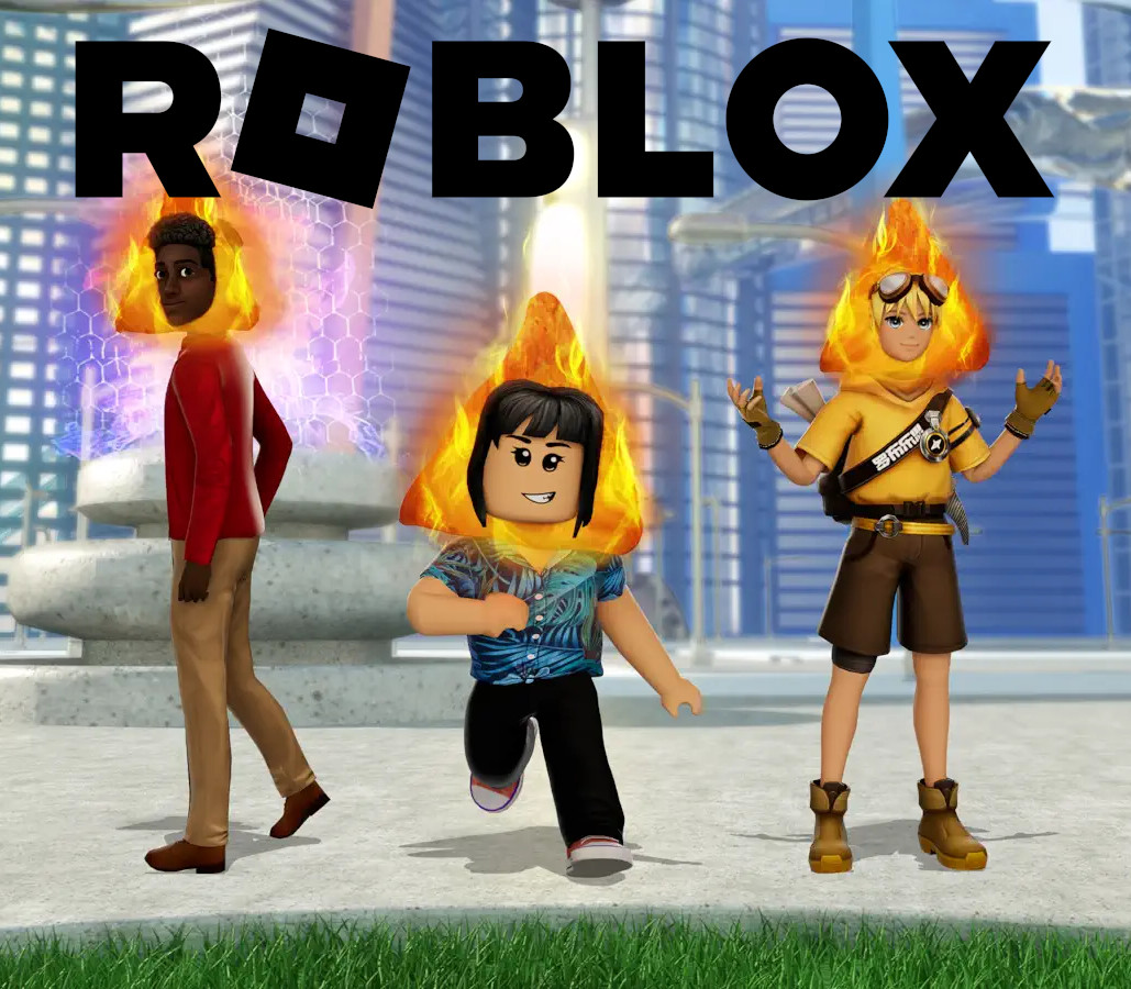 Roblox - Flaming Hot Chip Head DLC CD Key Logo