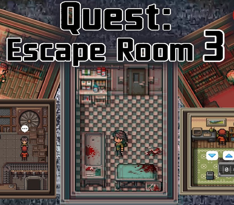 Quest: Escape Room 3 Steam CD Key Logo