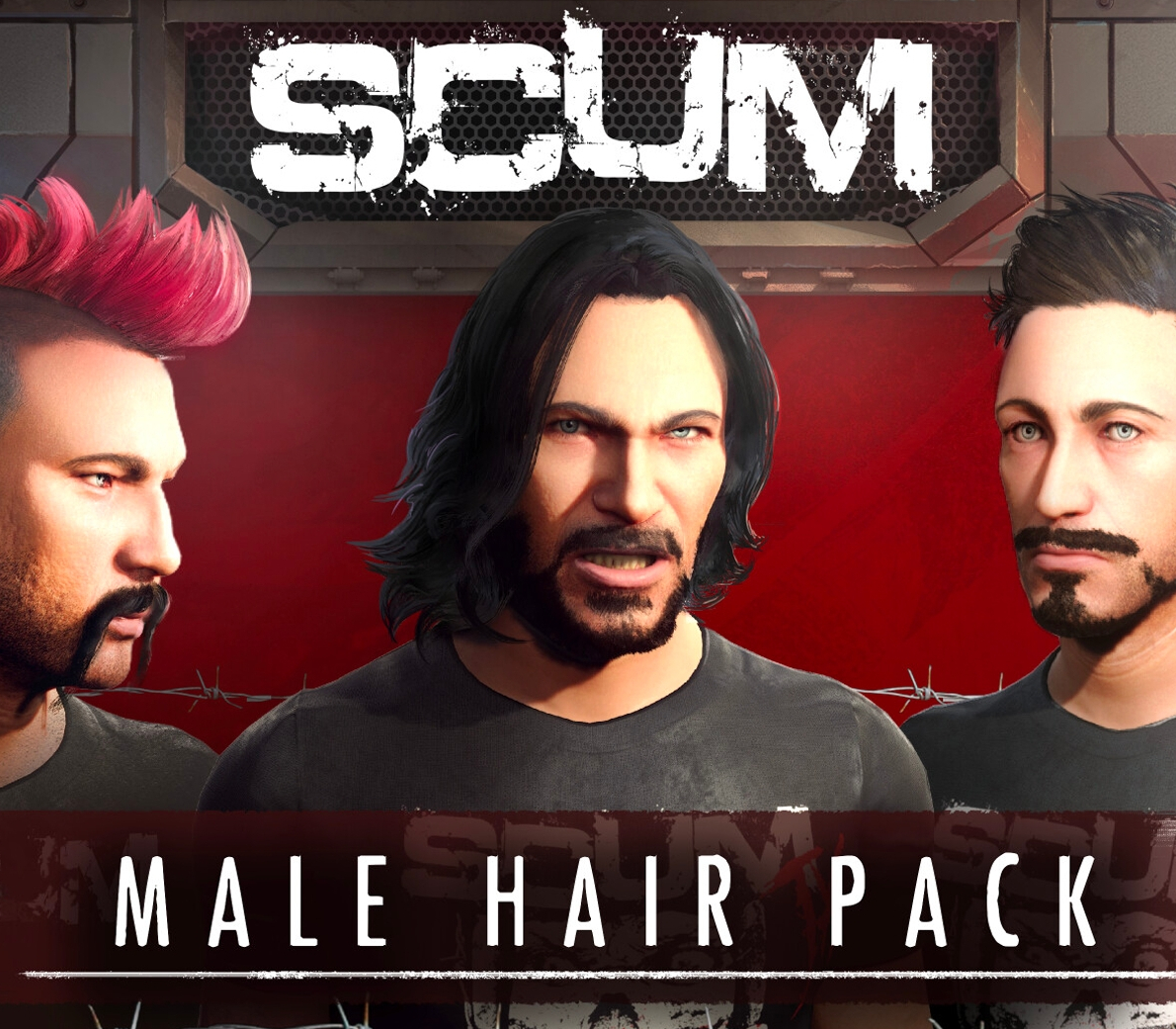 SCUM - Male Hair Pack DLC PC Steam CD Key Logo