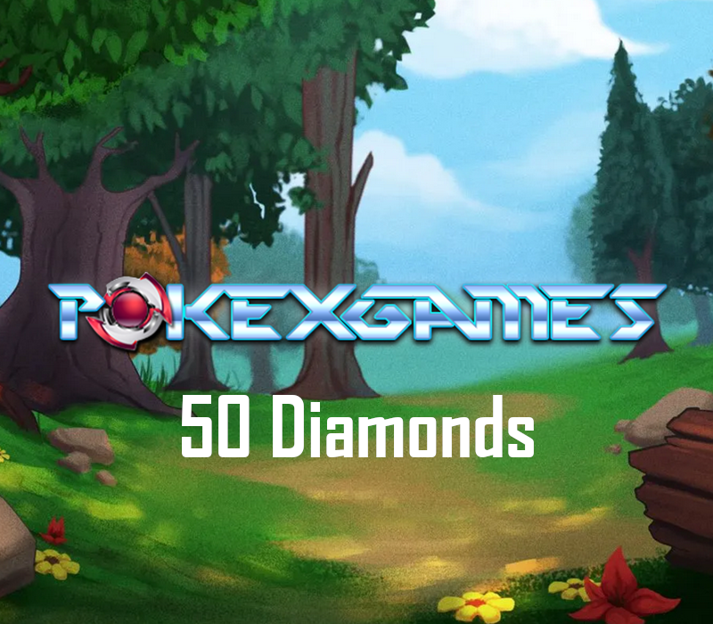 PokeXGames - 50 Diamonds Gift Card Logo