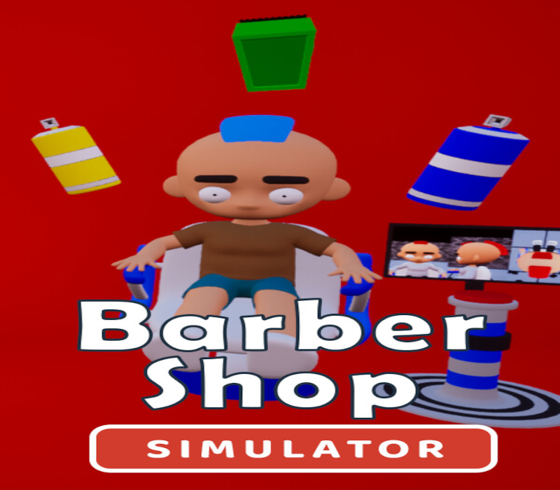 Barber Shop Simulator PC Steam CD Key Logo
