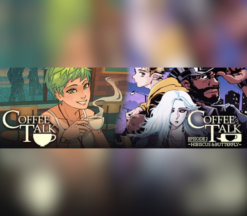 Coffee Talk Episode 1 & 2 - Complete Series Bundle PC Steam CD Key Logo