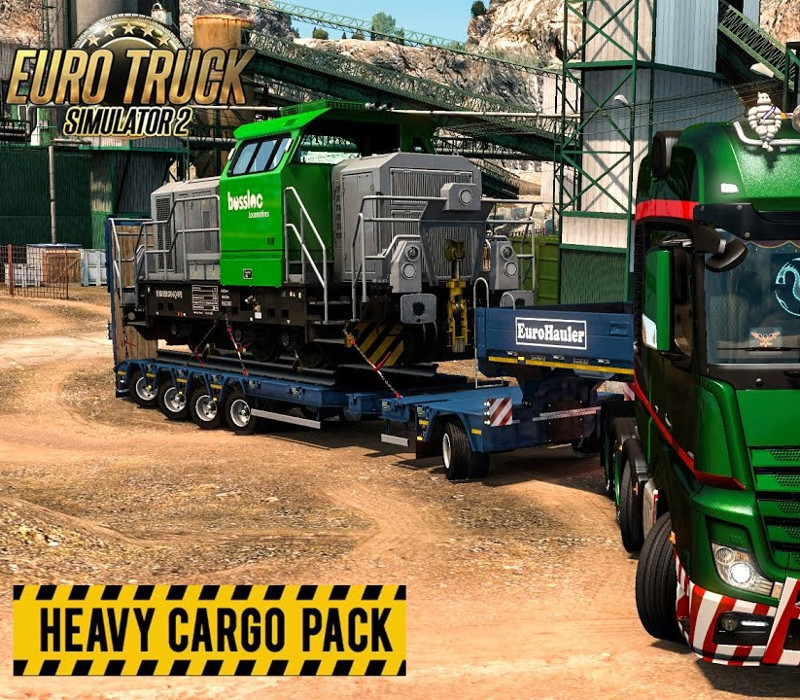 Euro Truck Simulator 2 - Heavy Cargo Pack DLC Steam CD Key Logo