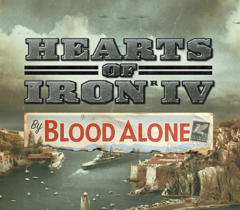 Hearts of Iron IV - By Blood Alone DLC PC Steam CD Key Logo