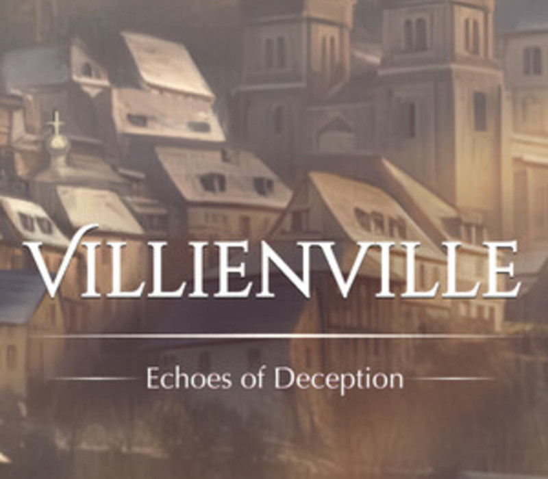 Villienville. Echoes of Deception PC Steam CD Key Logo