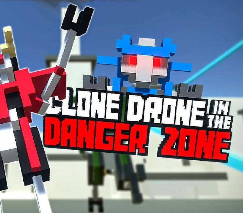 Clone Drone in the Danger Zone PC Steam CD Key Logo