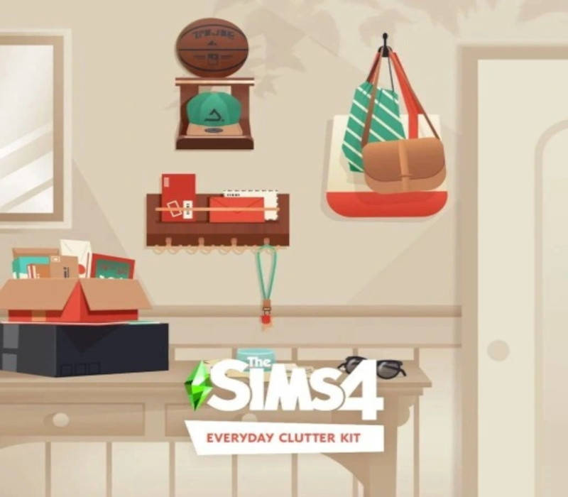 The Sims 4 - Everyday Clutter Kit DLC PC EA App CD Key Logo