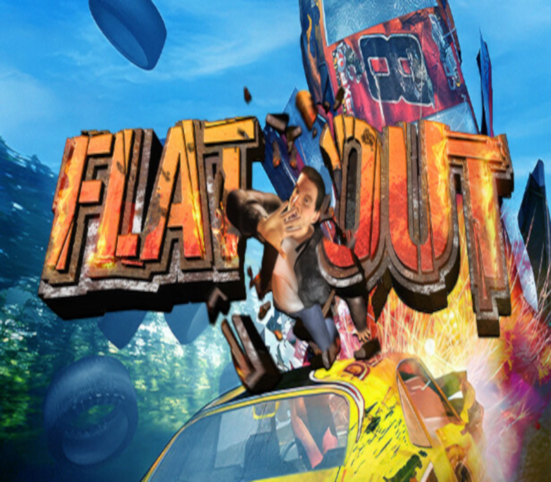 FlatOut PC Steam CD Key Logo