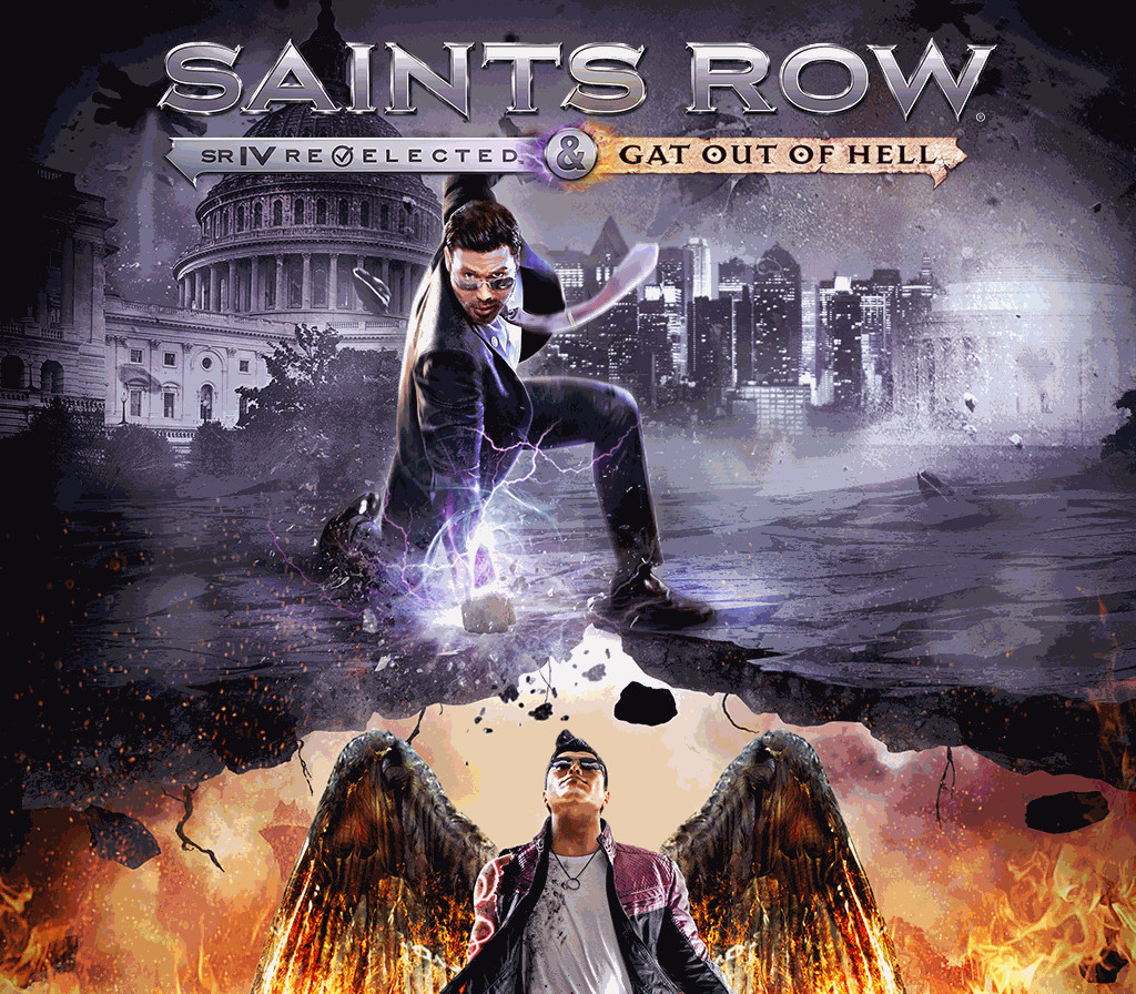 Saints Row IV: Re-Elected + Gat out of Hell AR XBOX One CD Key Logo