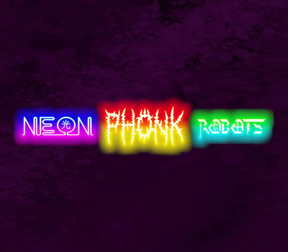 Neon Phonk Robots PC Steam CD Key Logo