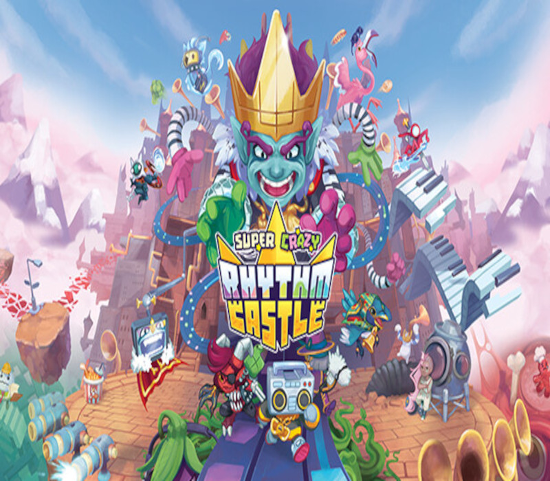 Super Crazy Rhythm Castle PC Steam CD Key Logo
