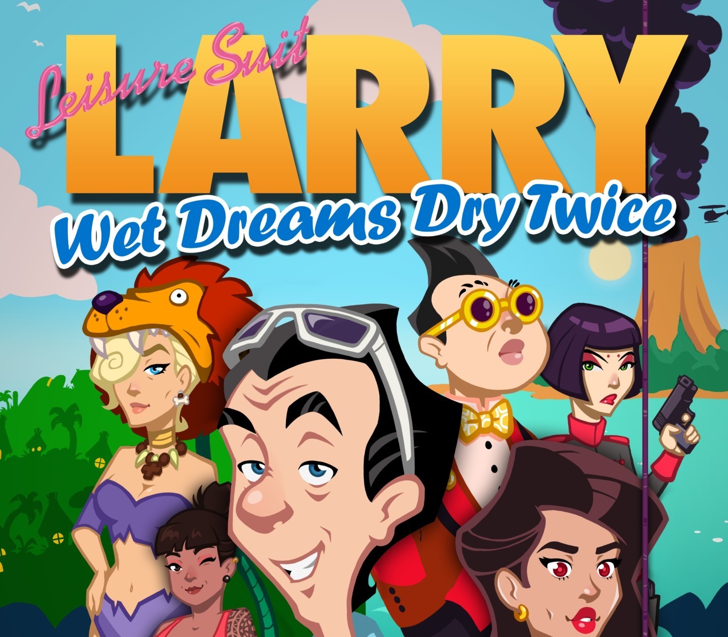 Leisure Suit Larry - Wet Dreams Dry Twice EU Steam CD Key Logo