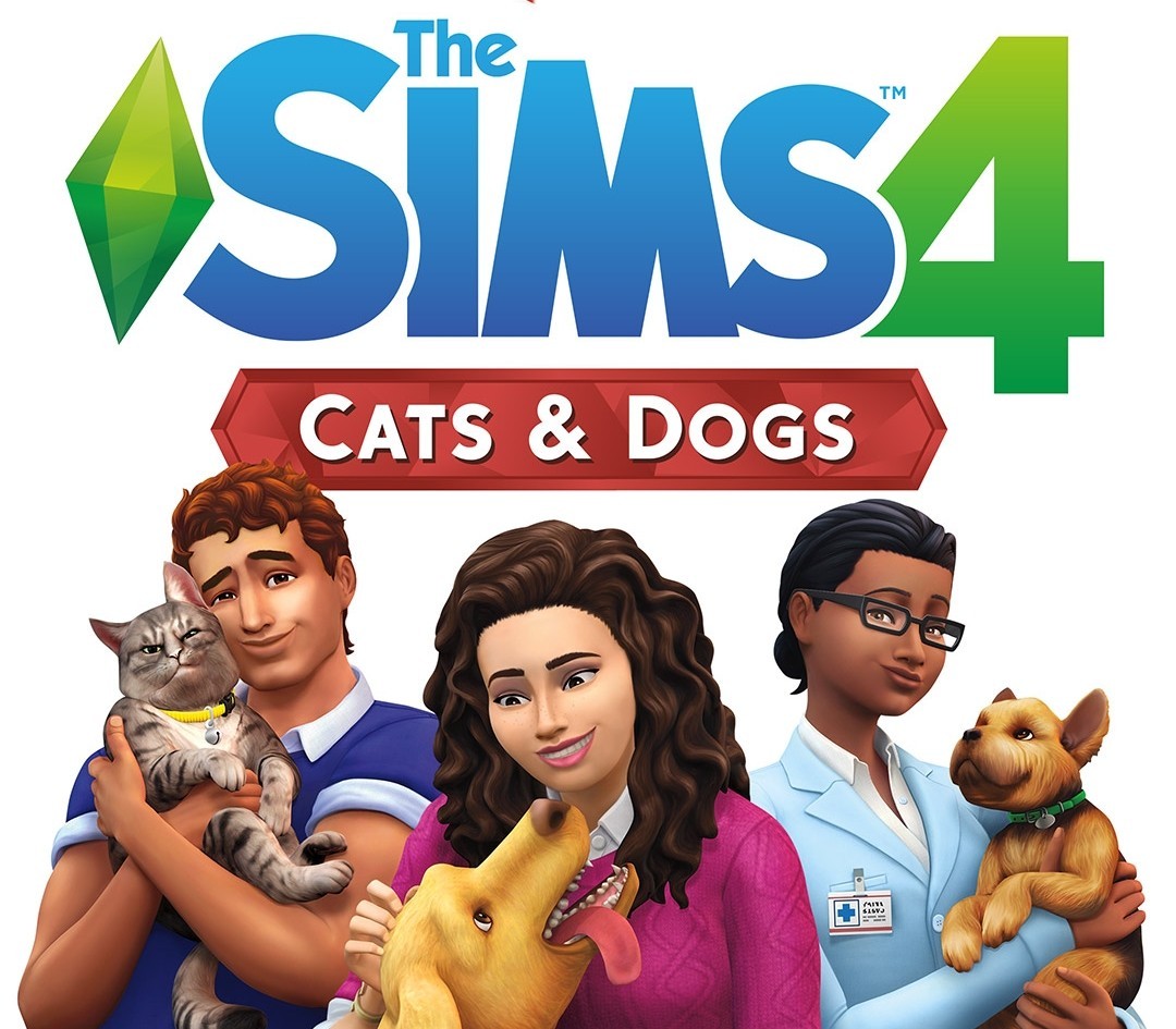 The Sims 4 - Cats & Dogs DLC PC EA App CD Key Logo