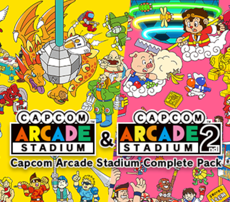 Capcom Arcade Stadium Complete Pack PC Steam CD Key Logo