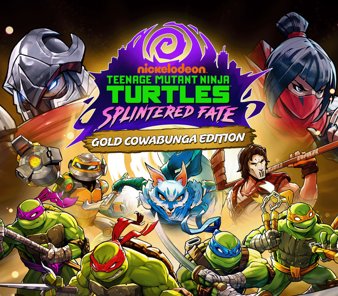 Teenage Mutant Ninja Turtles: Splintered Fate Gold Cowabunga Edition PC Steam CD Key Logo