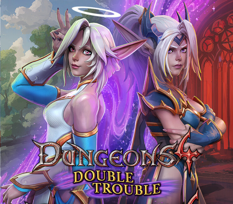 Dungeons 4 - Double Trouble DLC PC Steam CD Key Logo