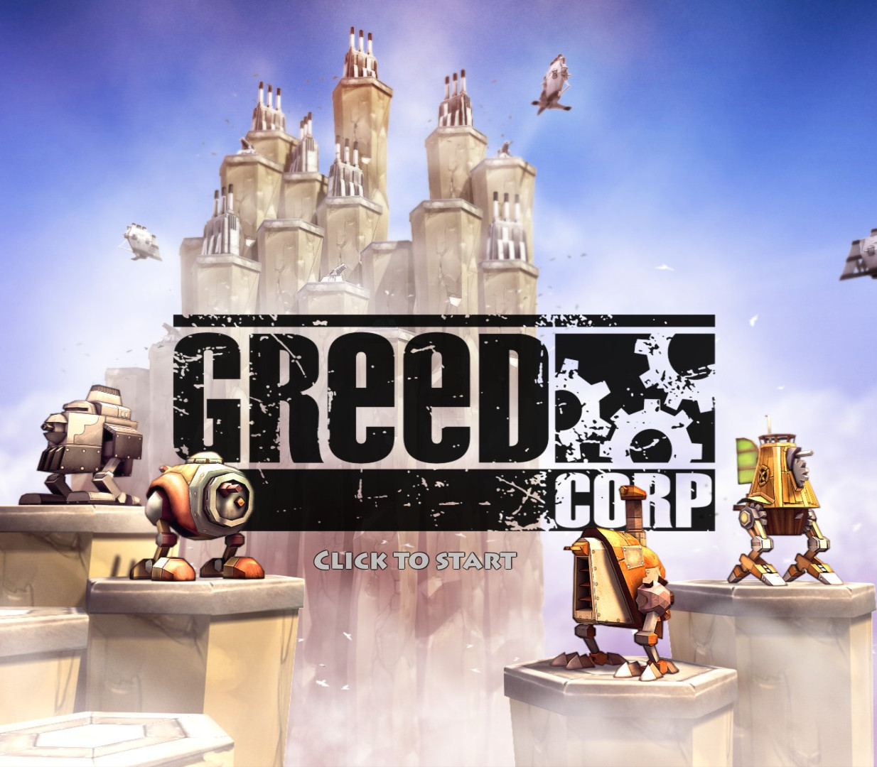 Greed Corp PC Steam CD Key Logo