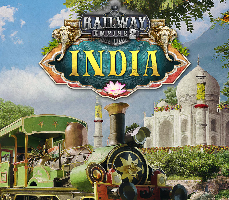 Railway Empire 2 - India DLC PC Steam CD Key Logo