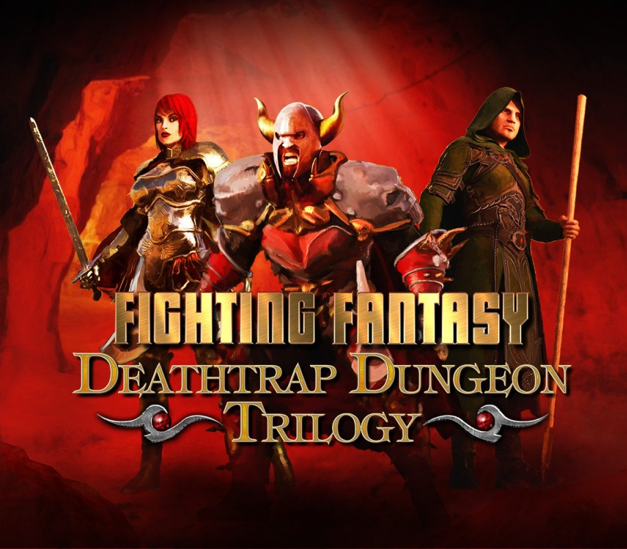 Deathtrap Dungeon Trilogy Steam CD Key Logo