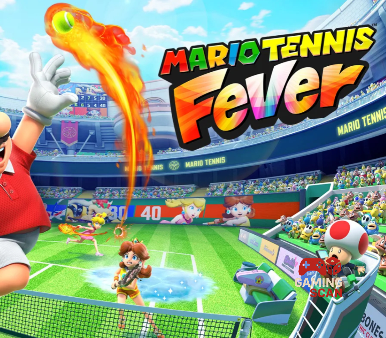 Mario Tennis Fever EU Nintendo Switch 2 CD Key Logo