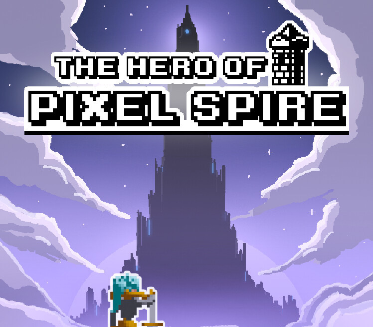 The Hero Of Pixel Spire PC Steam CD Key Logo