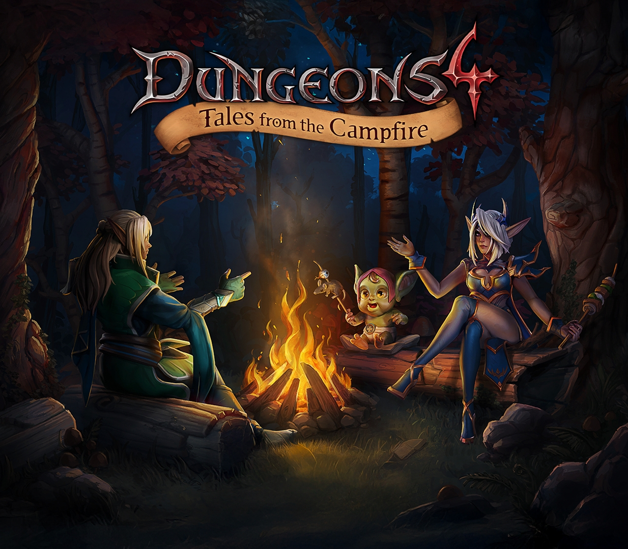 Dungeons 4 - Tales from the Campfire DLC PC Steam CD Key Logo