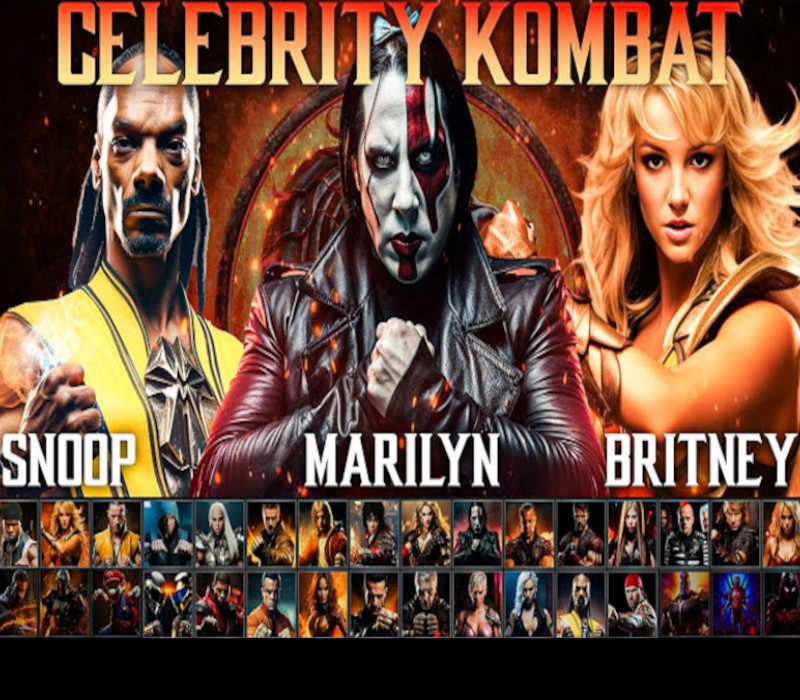 Celebrity Kombat PC Steam CD Key Logo