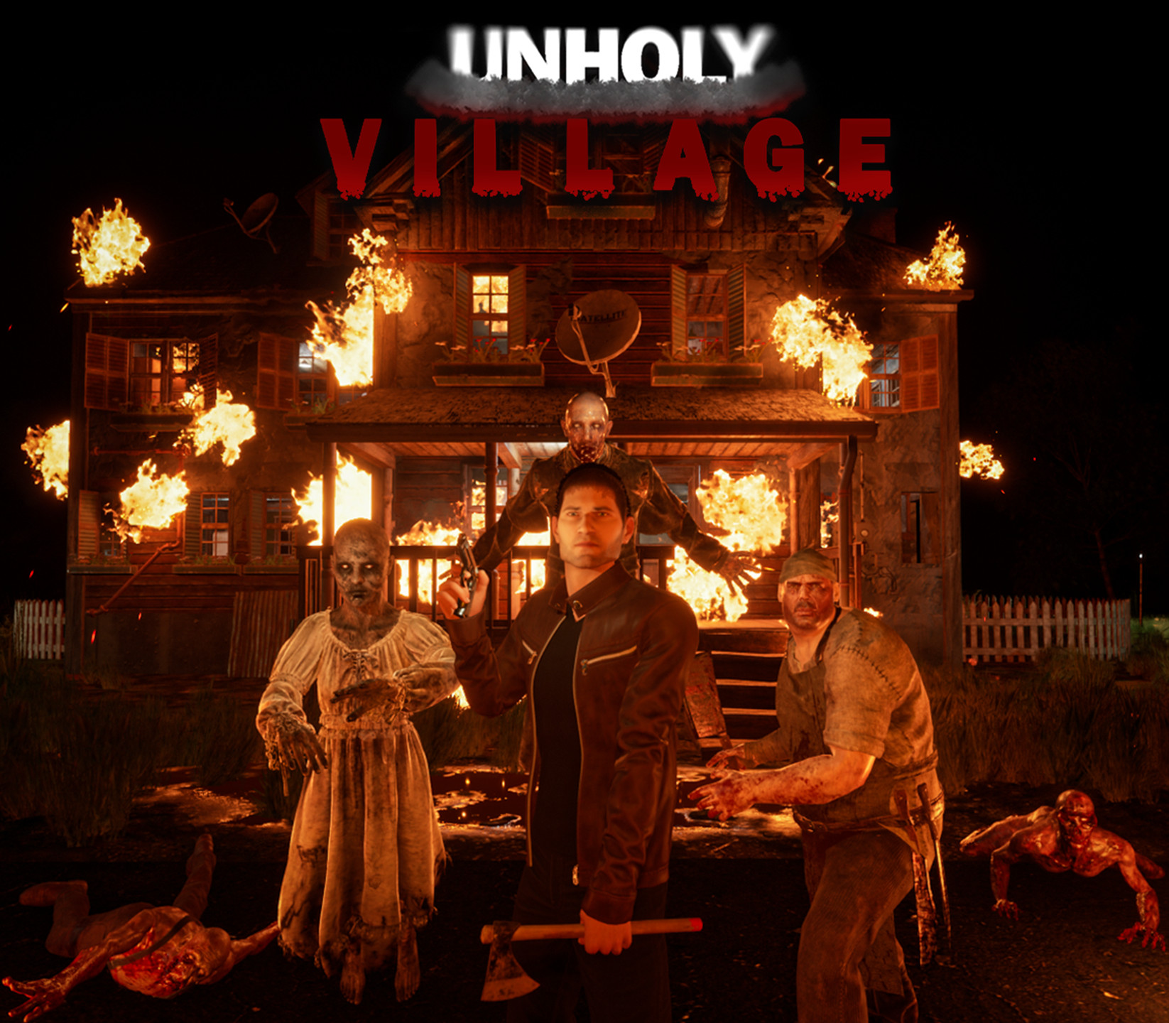 Unholy Village PC Steam CD Key Logo
