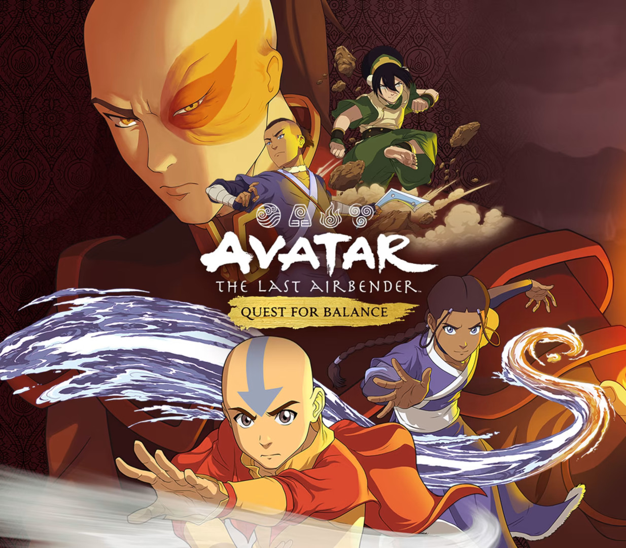 Avatar The Last Airbender: Quest for Balance PC Steam CD Key Logo