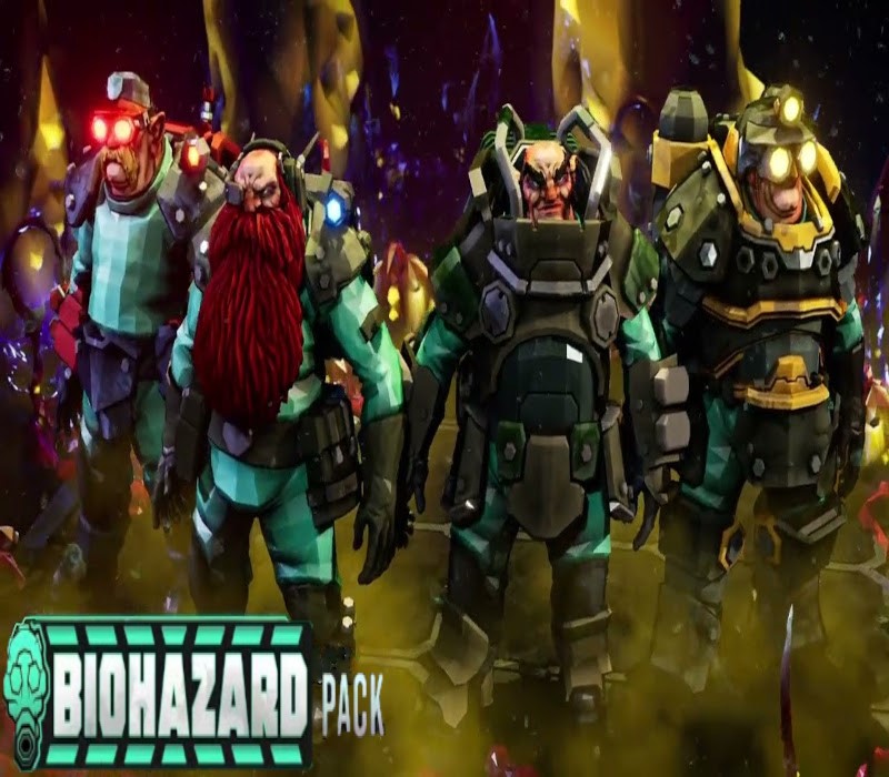 Deep Rock Galactic - Biohazard Pack DLC Steam CD Key Logo