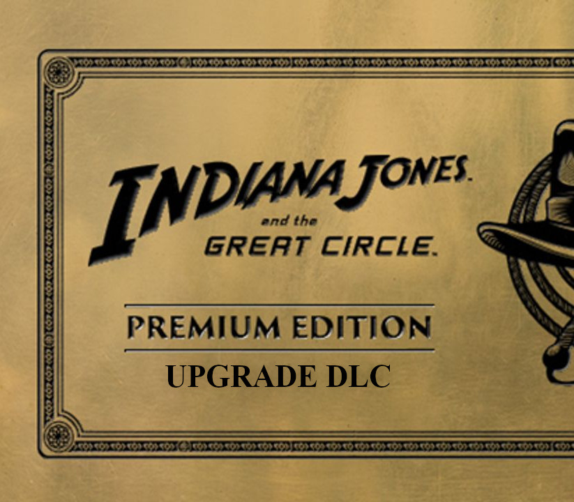 Indiana Jones and the Great Circle - Digital Premium Edition Upgrade DLC PC Steam CD Key Logo