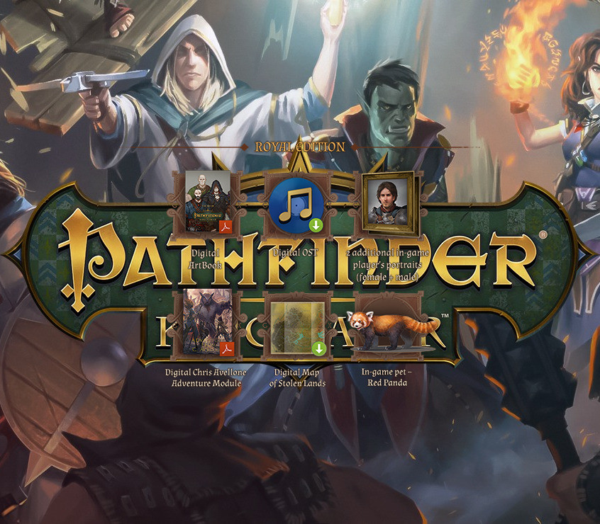Pathfinder: Kingmaker Royal Edition NA Steam CD Key Logo