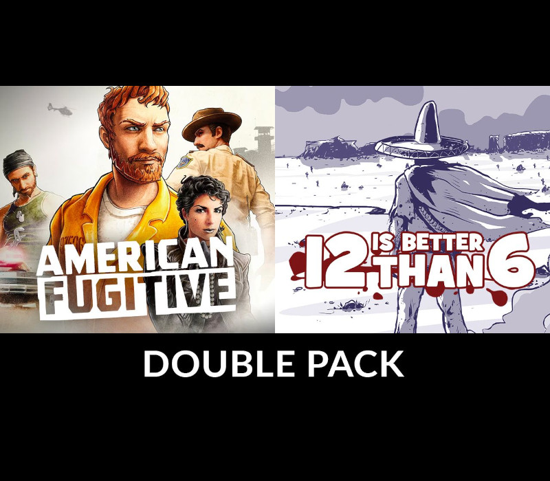 American Fugitive + 12 is Better Than 6 Bundle Steam CD Key Logo